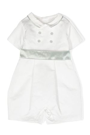 Bow-front short-sleeved romper LA STUPENDERIA KIDS | CBPG53S08S05.